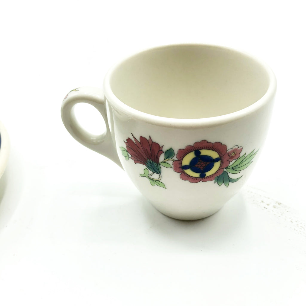 Vintage Ambassador Hotel Demitasse Cup & Saucer Restaurant Ware