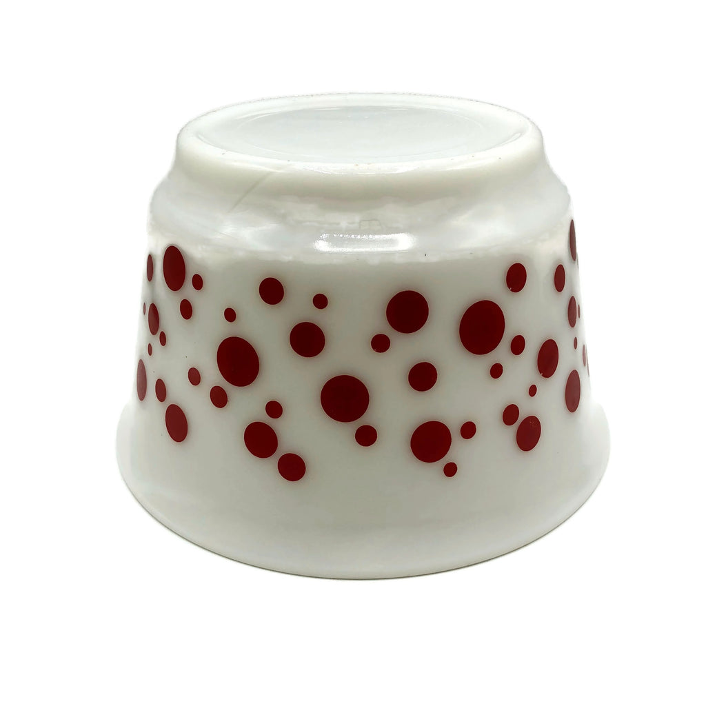 Vintage Hazel Atlas Polka Dot Punch Bowl