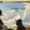 Vintage Pioneer Club Las Vegas Silhouette Picture W/ Thermometer & Calendar