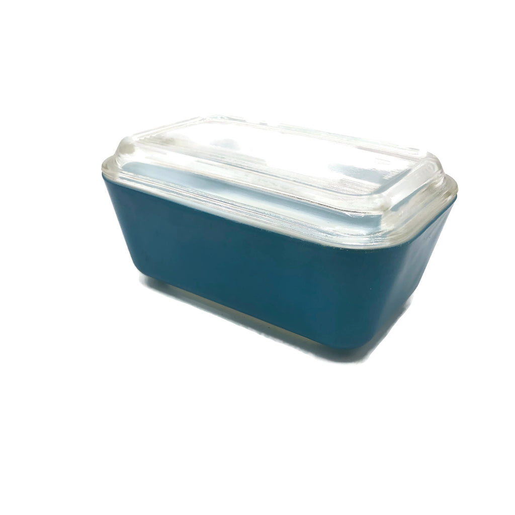 Vintage Blue Pyrex Refrigerator Container