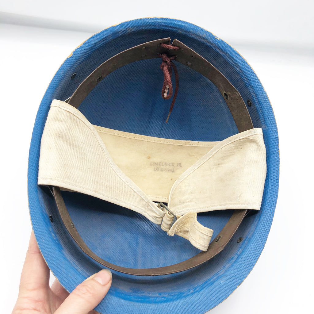 Vintage Blue 21st All American Soap Box Derby Helmet