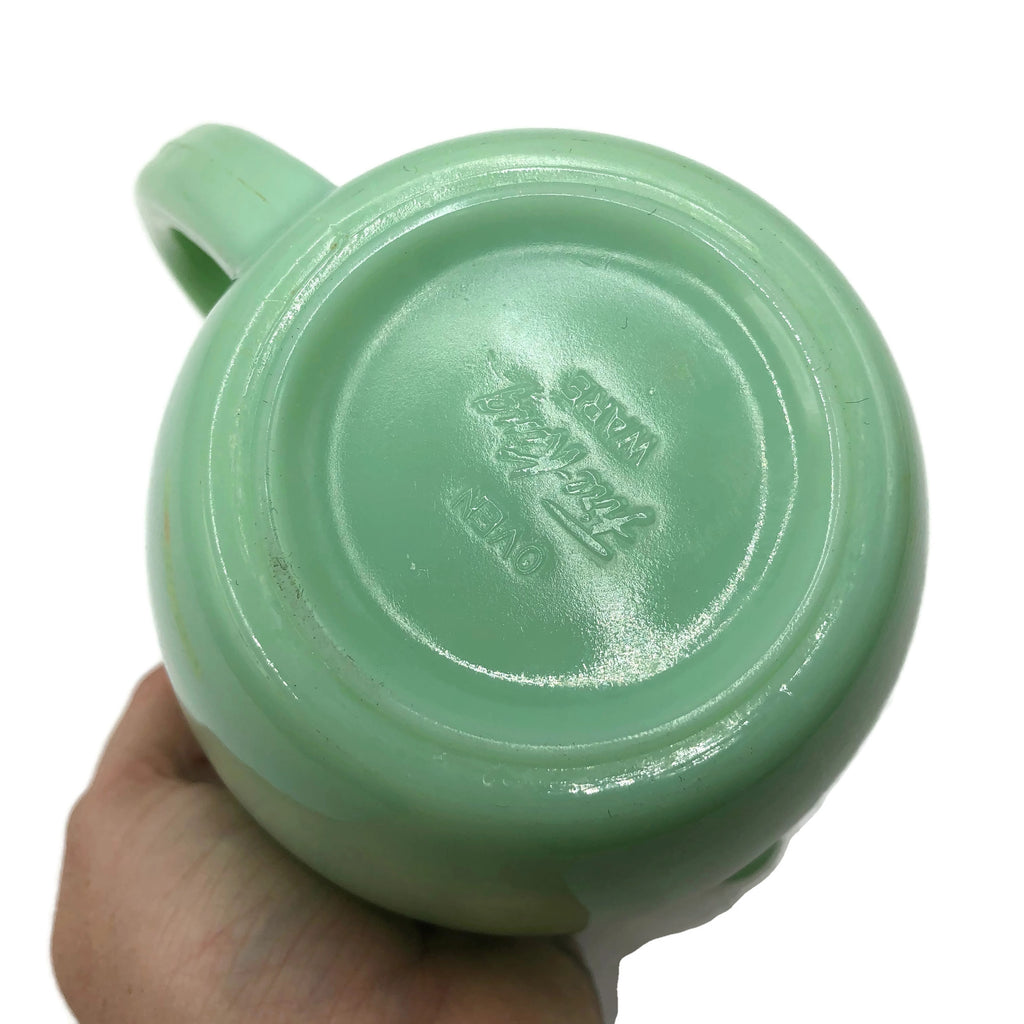 Vintage Fire King Jadeite Small Pitcher