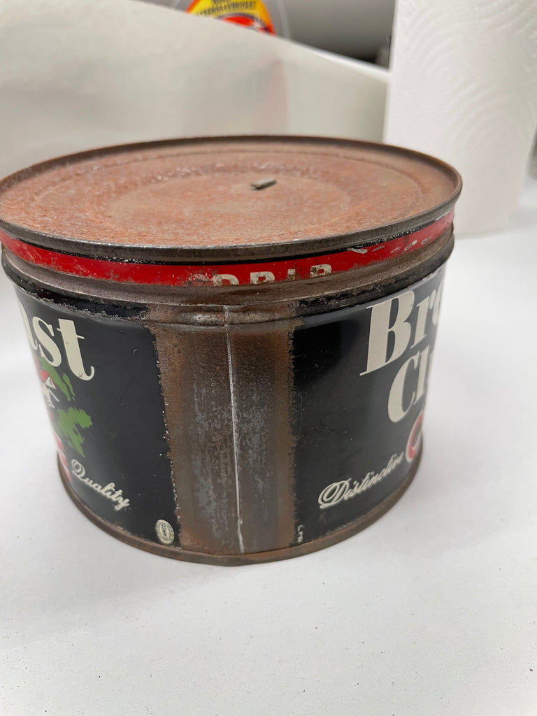 Vintage Breakfast Club Coffee Can