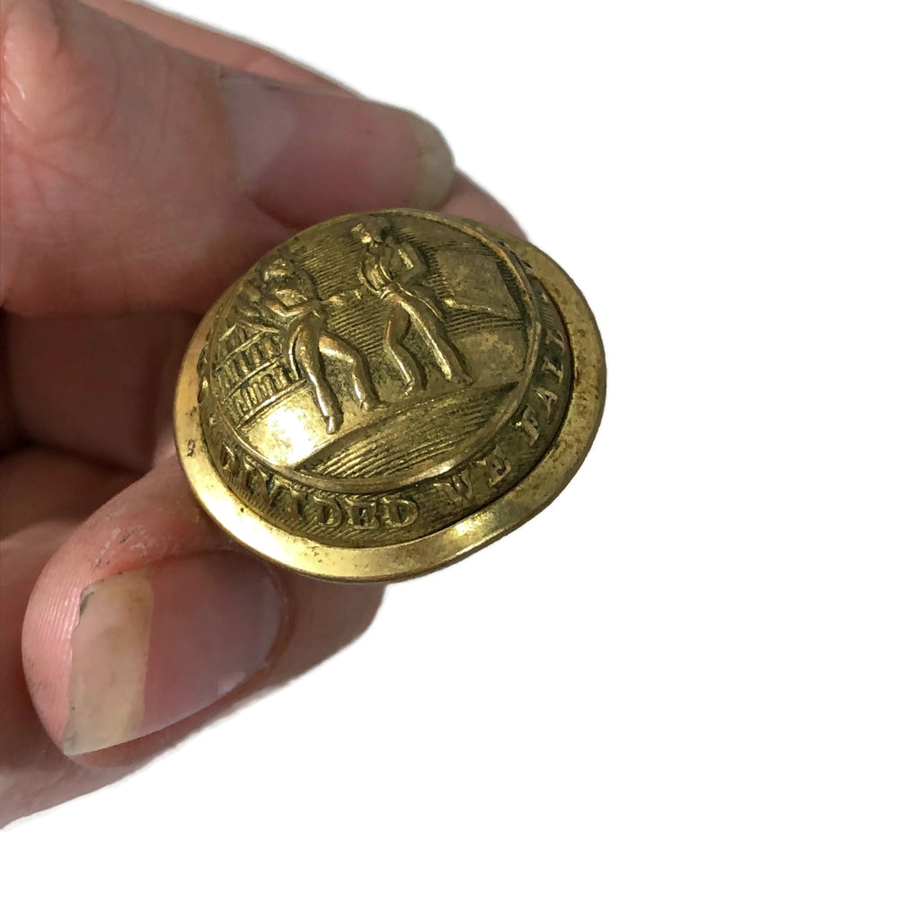 Antique Kentucky State Seal Civil War Button