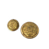 Lot of 2 Antique Civil War Wisconsin State Buttons