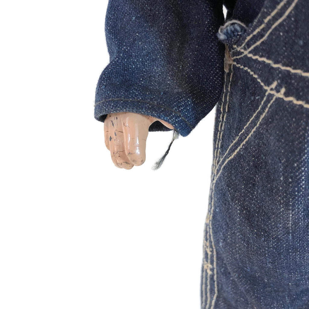 Vintage 1940’s House Brand Buddy Lee Advertising Doll (Repainted)