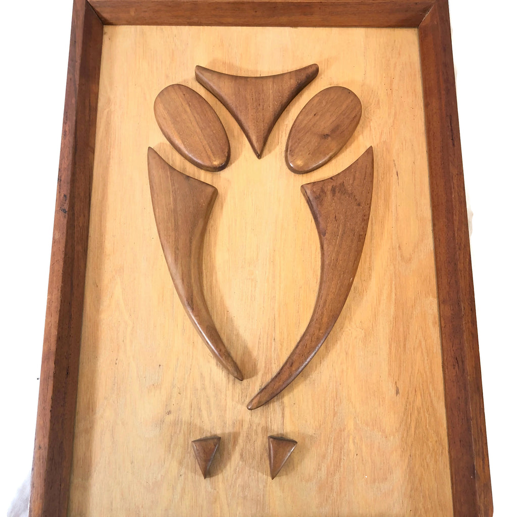Mid Century Modern Wooden Artwork