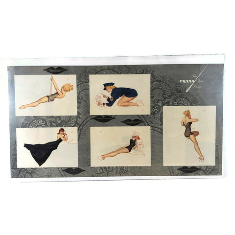 Vintage Petty Pin Up Girl Poster