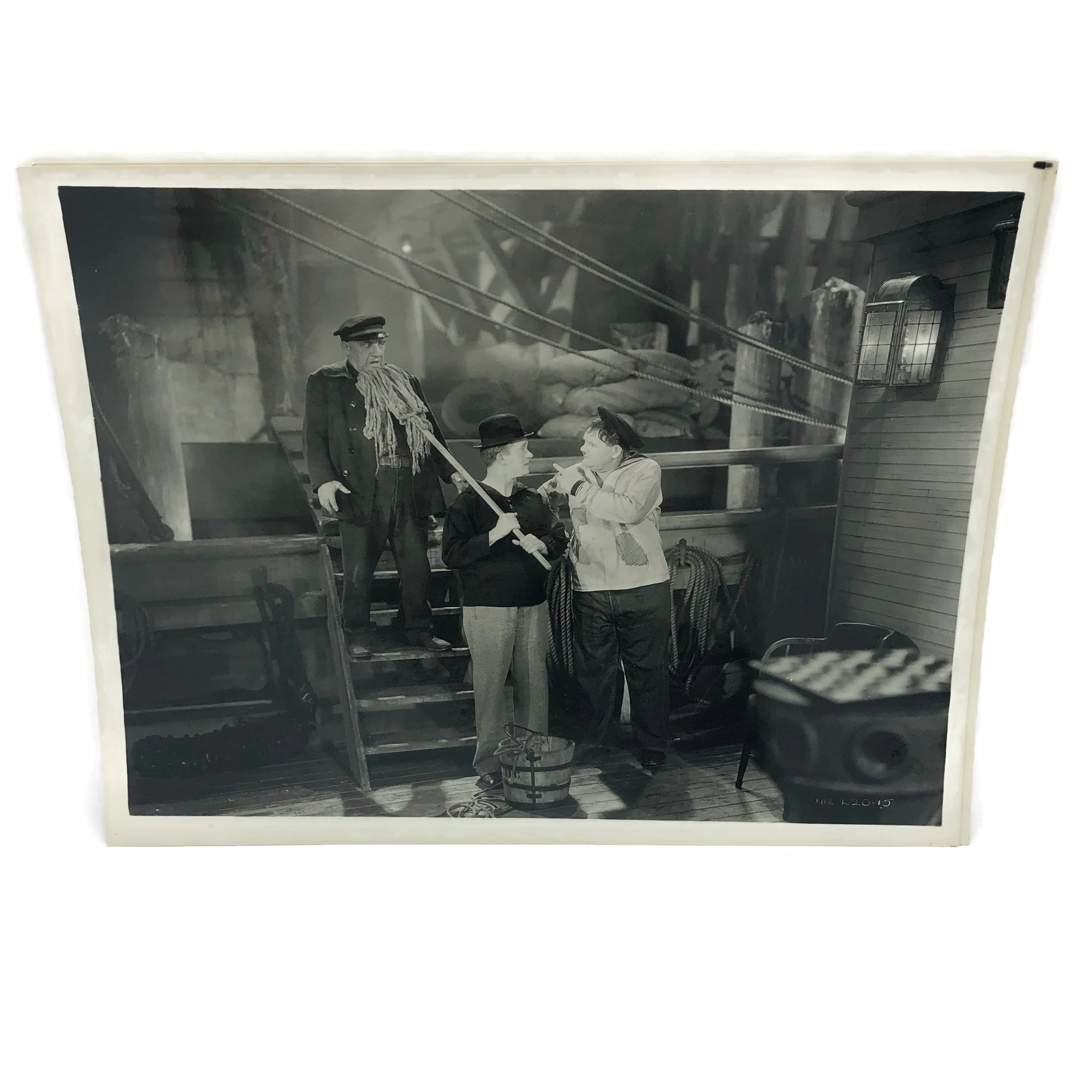 Vintage New Mint Condition Laurel & Hardy Still From Live Ghost