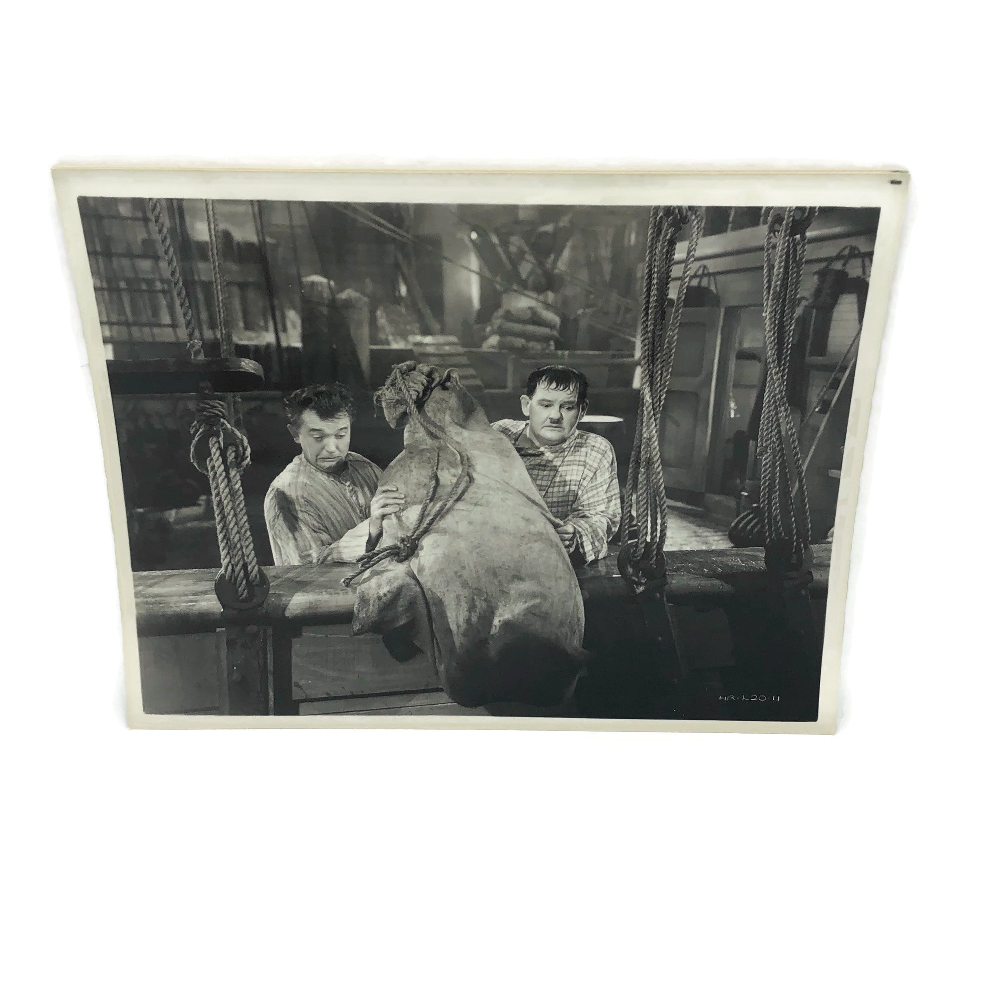 Vintage New Mint Condition Laurel & Hardy Still From Live Ghost