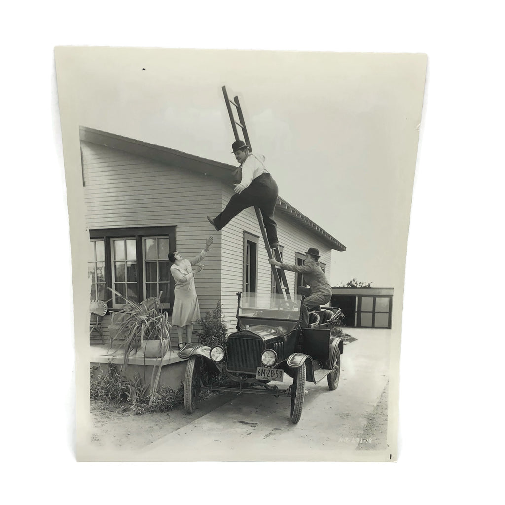 Vintage New Mint Condition  Laurel & Hardy Still From Hog Wild