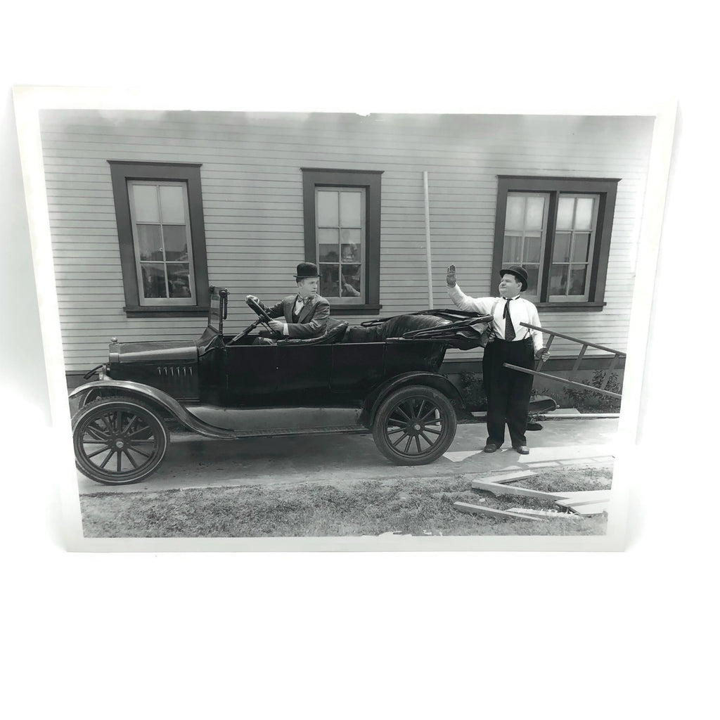 Vintage New Mint Condition  Laurel & Hardy Still From Hog Wild