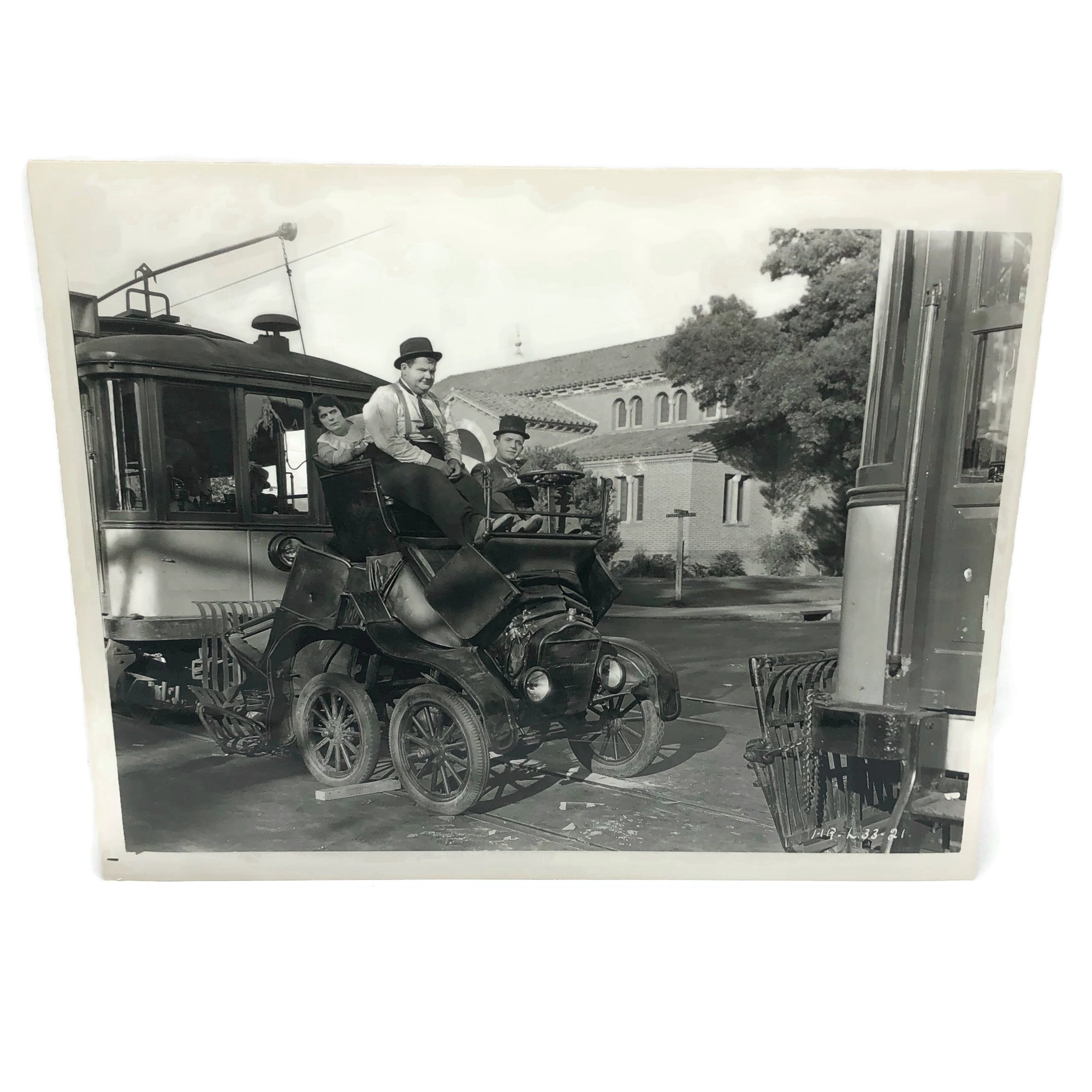 Vintage New Mint Condition Laurel & Hardy Still From Hog Wild