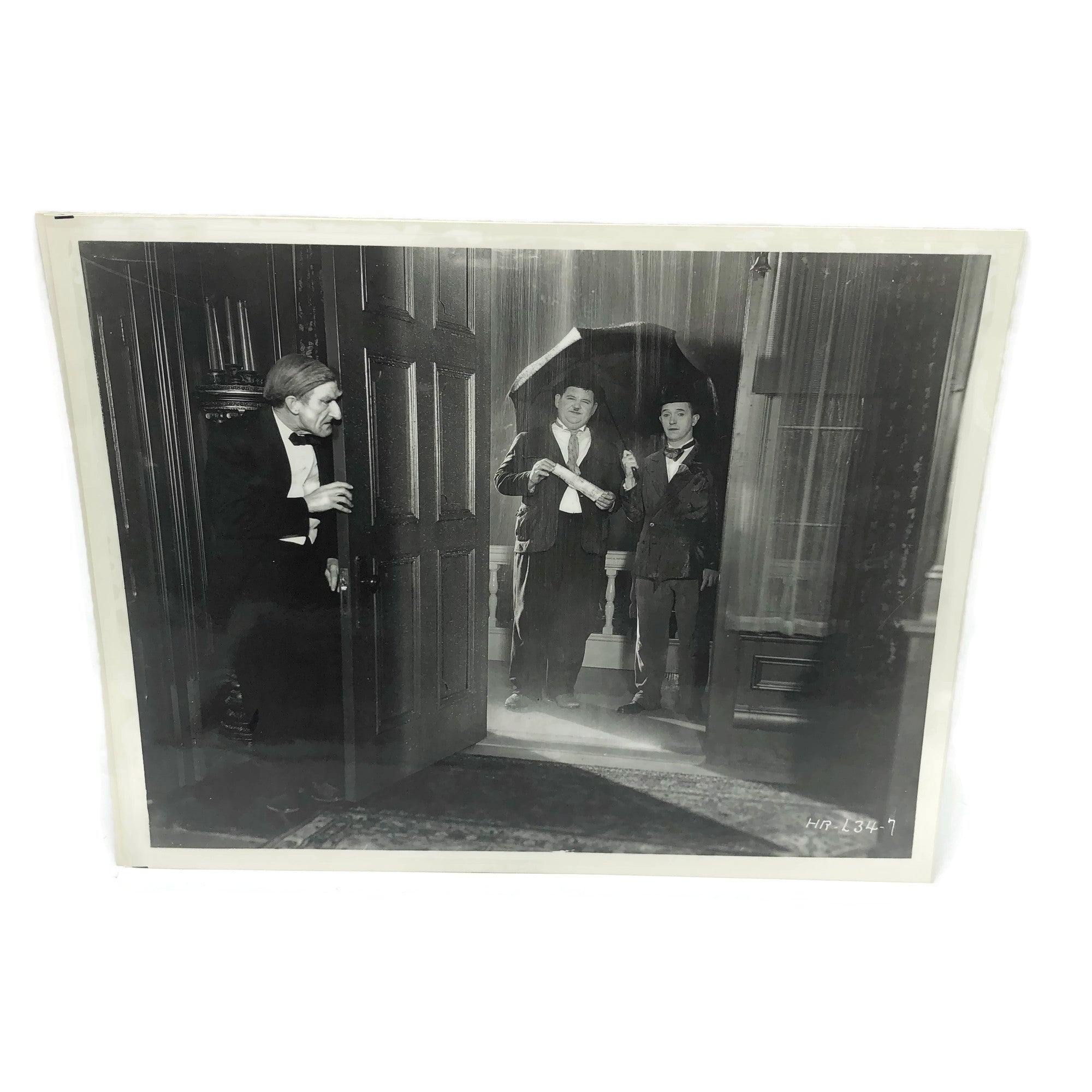 Vintage New Mint Condition Laurel & Hardy Stills From Murder Case