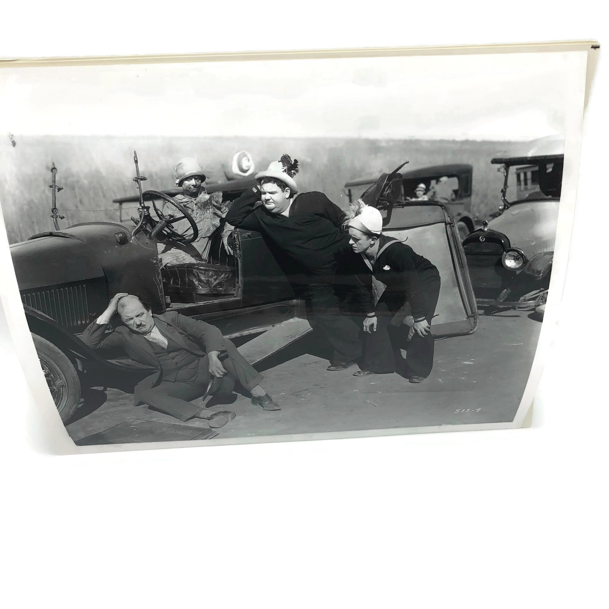 Vintage New Mint Condition Laurel & Hardy Stills From “Two Taps”