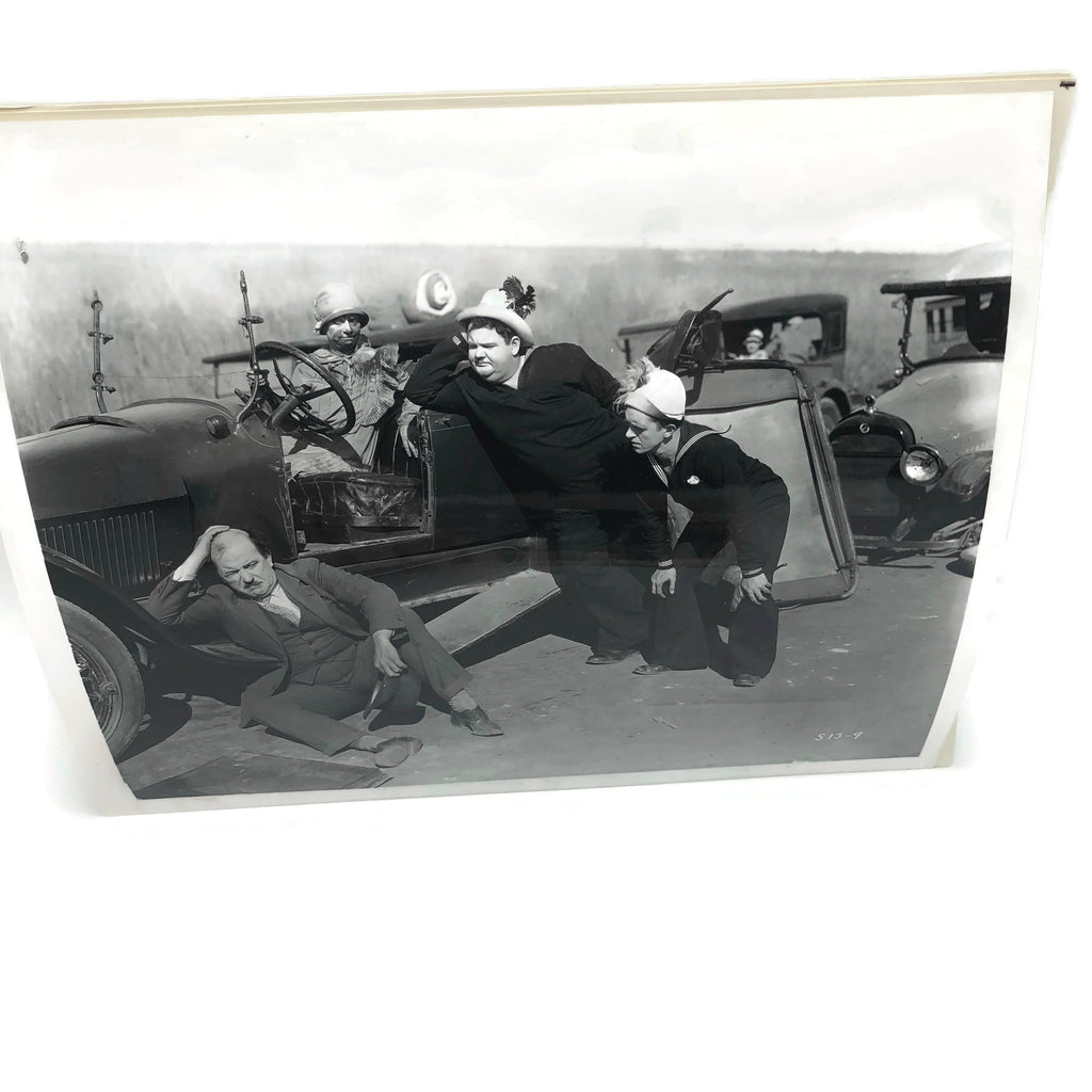 Vintage New Mint Condition  Laurel & Hardy Stills From “Two Taps”