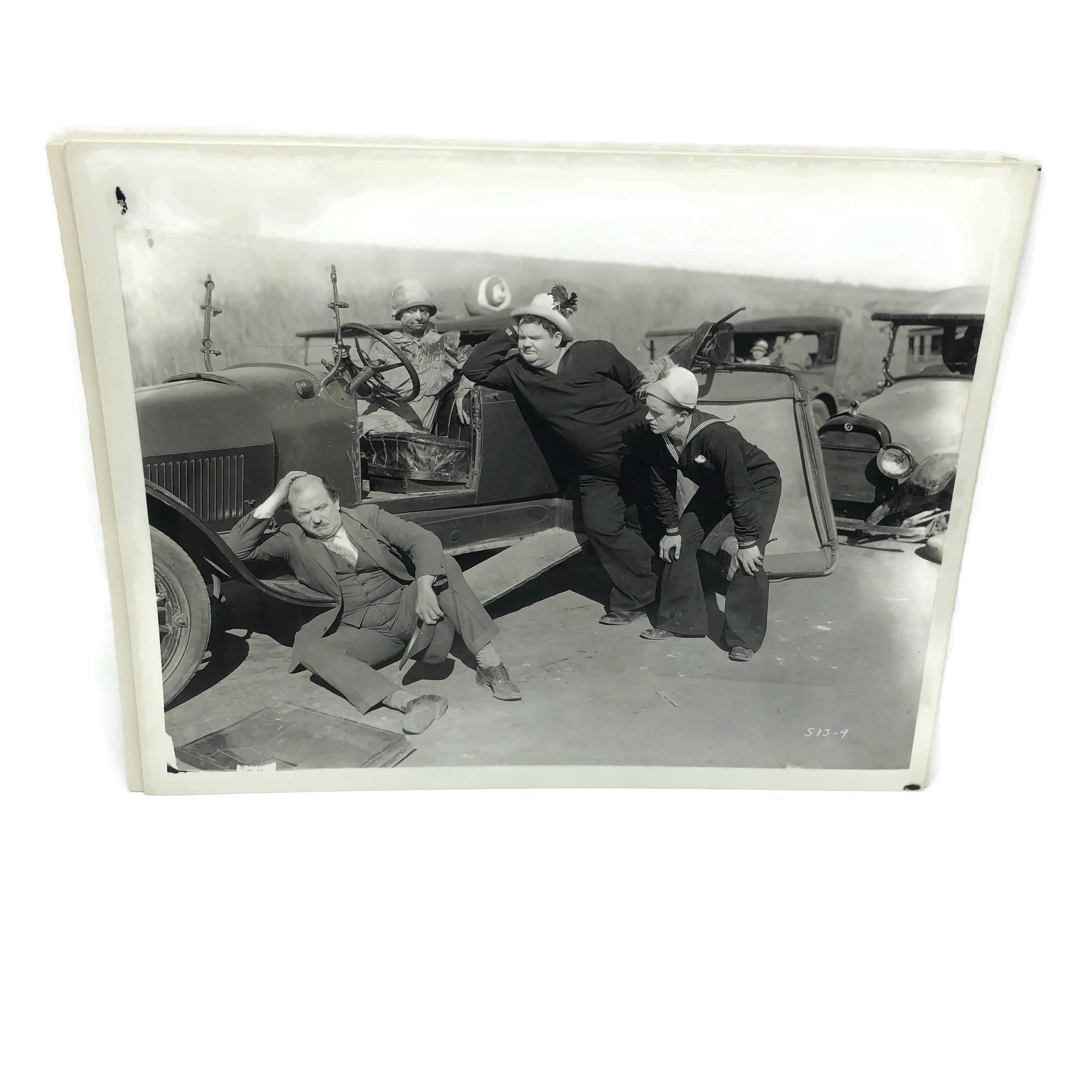 Vintage New Mint Condition Laurel & Hardy Stills From Two Taps
