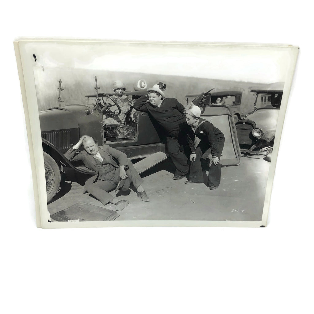 Vintage New Mint Condition  Laurel & Hardy Stills From Two Taps