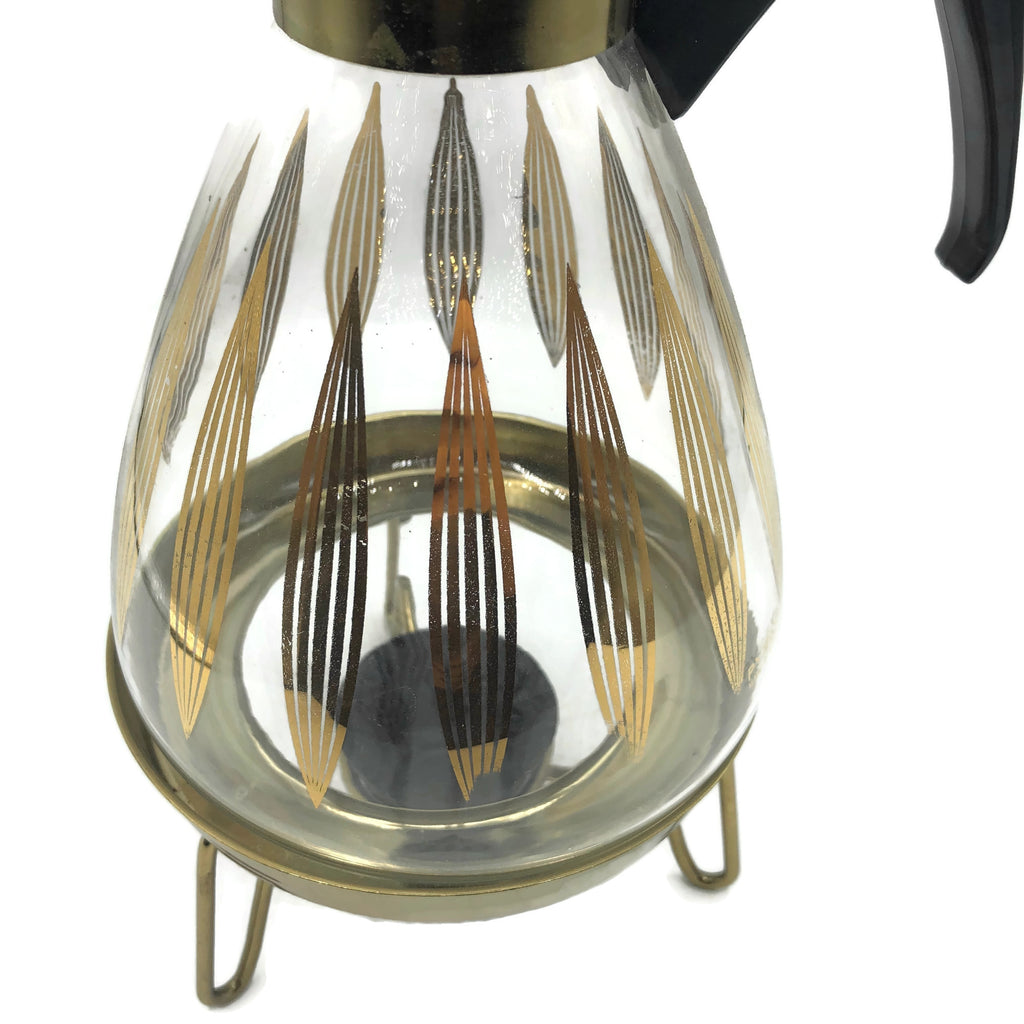 Vintage Pyrex Coffee Warmer W/ Stand
