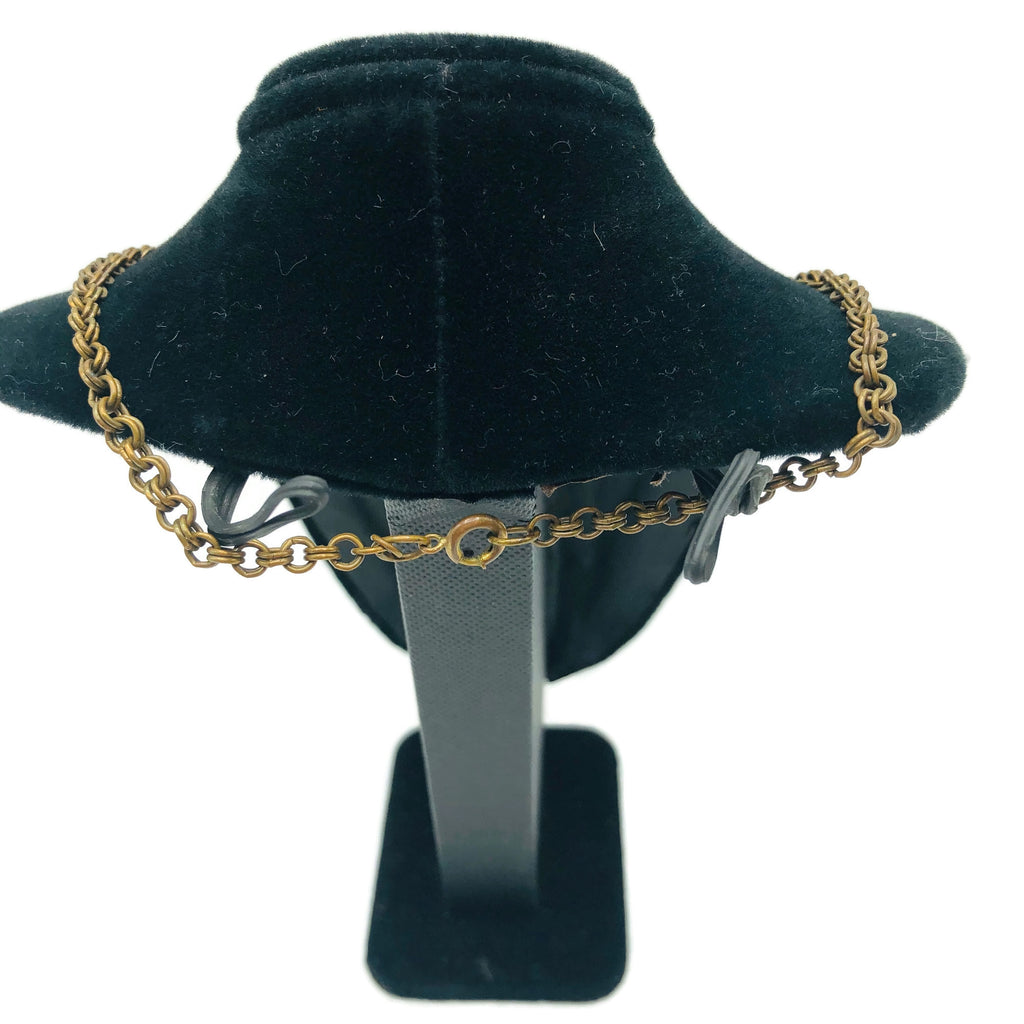 Vintage Apple Juice Bakelite Fringe Necklace