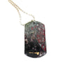 Rebel Nell Graffiti Art Dog Tag Style Necklace.
