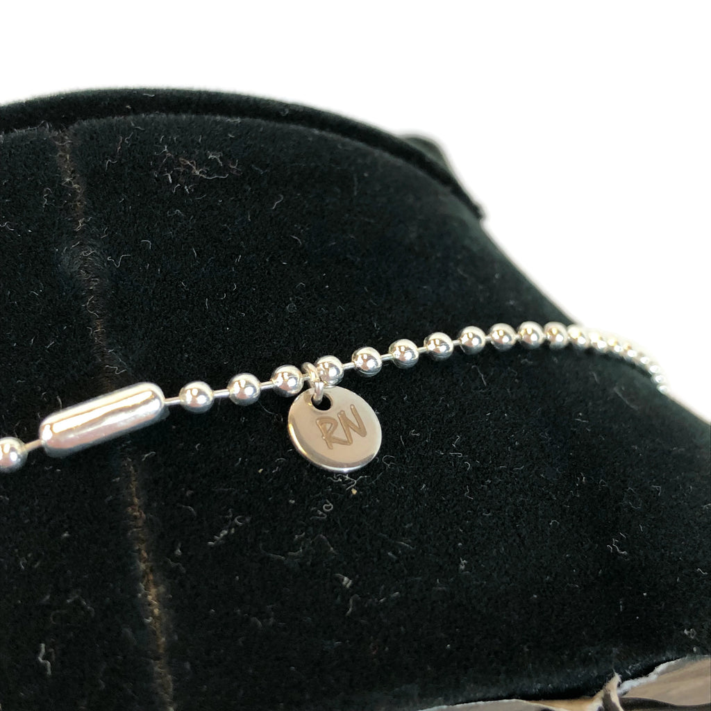 Rebel Nell Graffiti Art Dog Tag Style Necklace