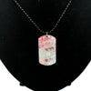 Rebel Nell Graffiti Art Dog Tag Style Necklace