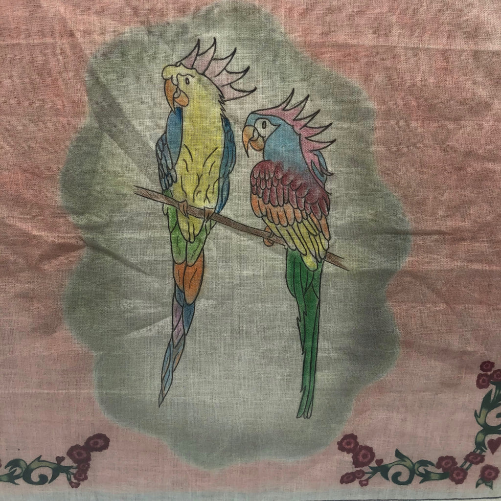 Vintage Prison Art Handkerchief