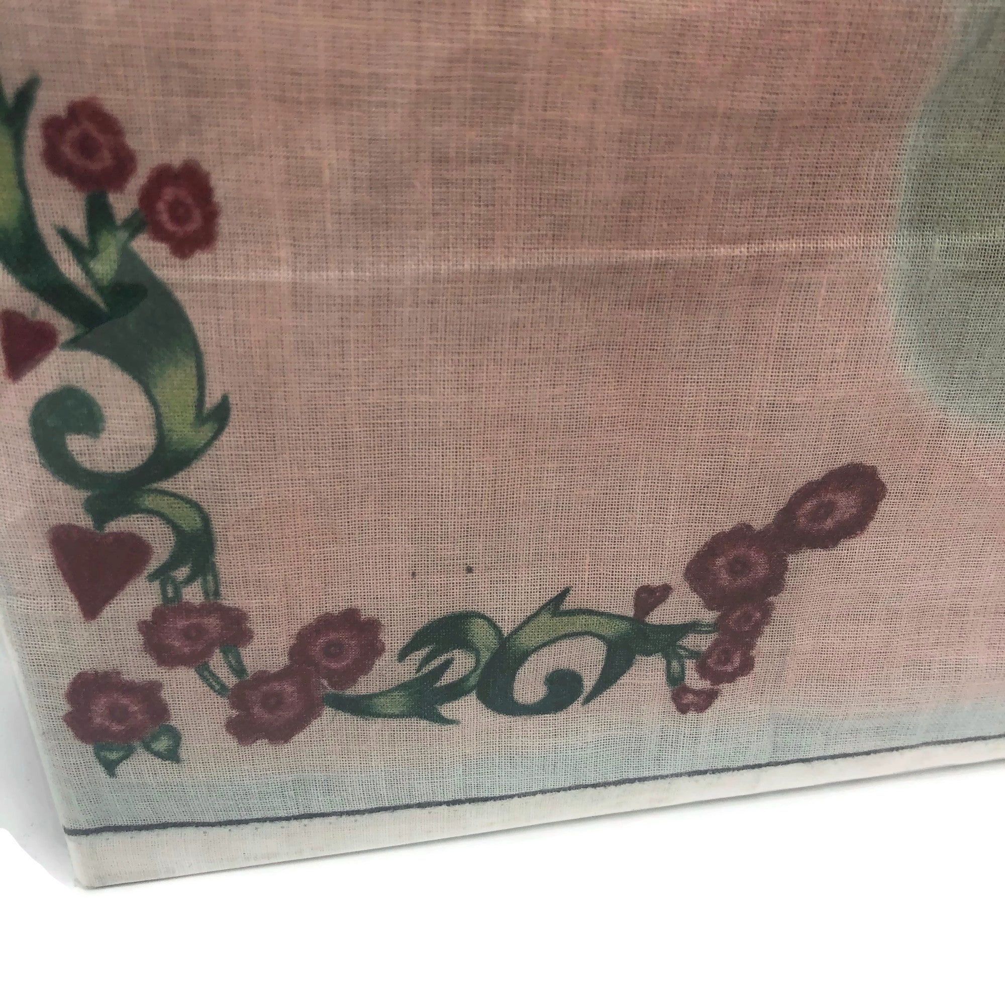 Vintage Prison Art Handkerchief