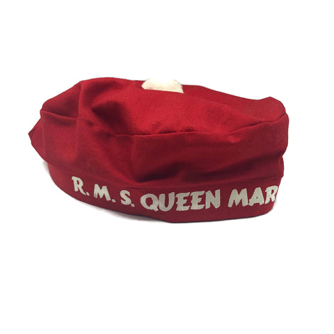 Vintage R.M.S. Queen Mary Souvenir Hat