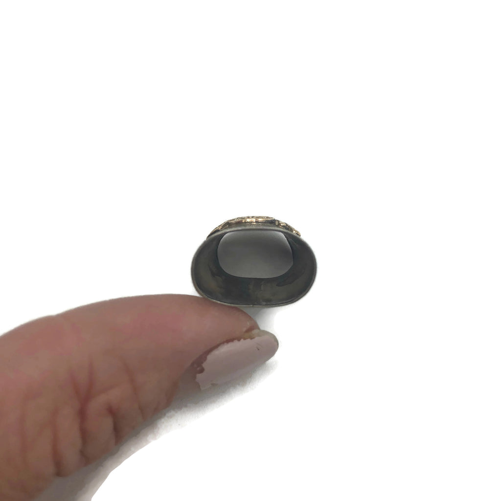 Vintage Sterling Silver Shriners Bolo Neckslide Charm