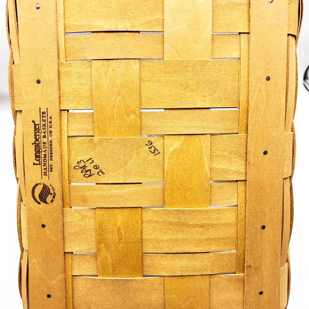 Multi Color Hand Woven Longaberger Celebration of Family Basket