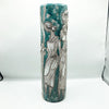 Vintage Mid Century Modern Ladies Tall Ceramic Figural Vase