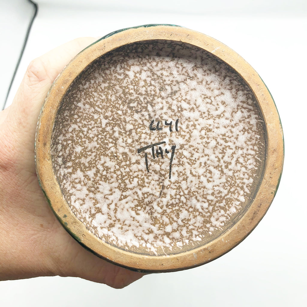 Vintage Mid Century Modern Ladies Tall Ceramic Figural Vase