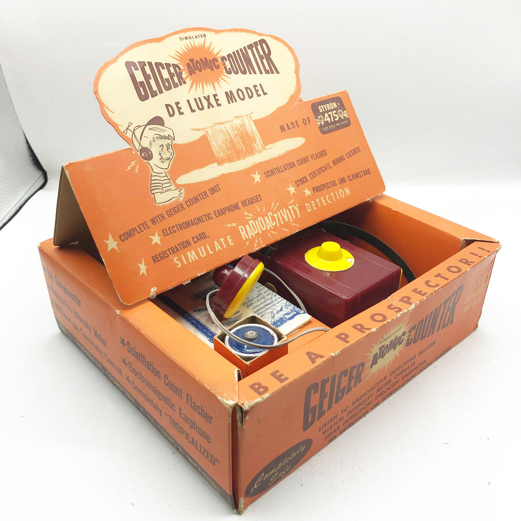 Vintage Cold War By Bell Products Geiger counter 1955