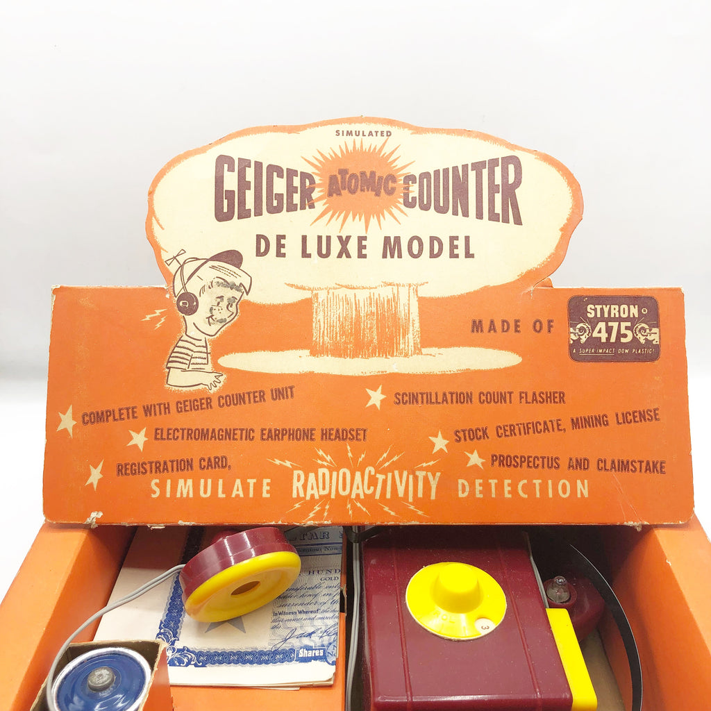 Vintage Cold War By Bell Products Geiger counter 1955