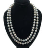 Vintage Gray Baroque Pearl Necklace W/ 14K Clasp