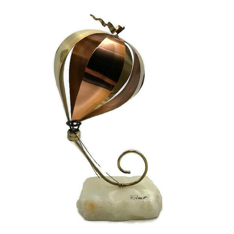 Vintage Demott Signed Metal Balloon Sculpture