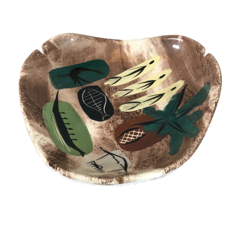 Large Marc Bellaire “Friendly Island” Mid Century Modern Ashtray