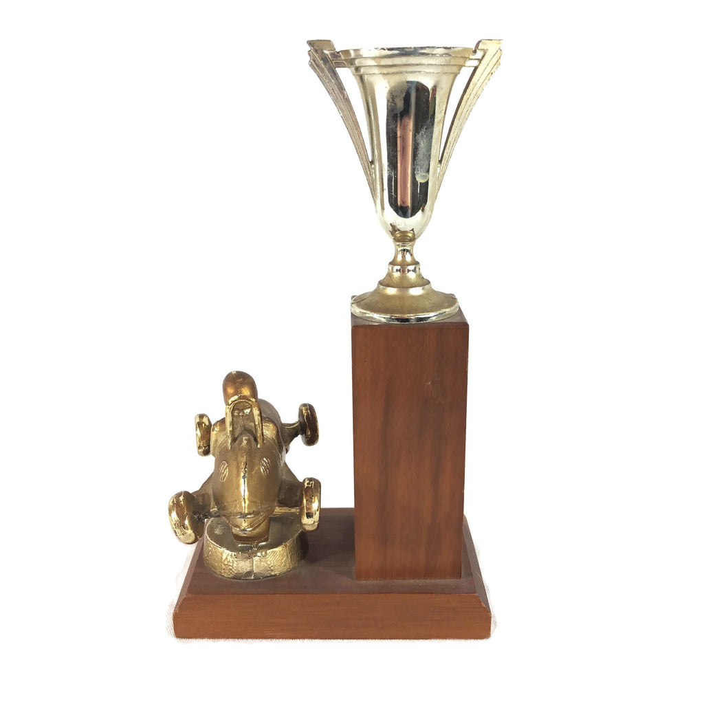 Vintage Midget Racing Car Trophy