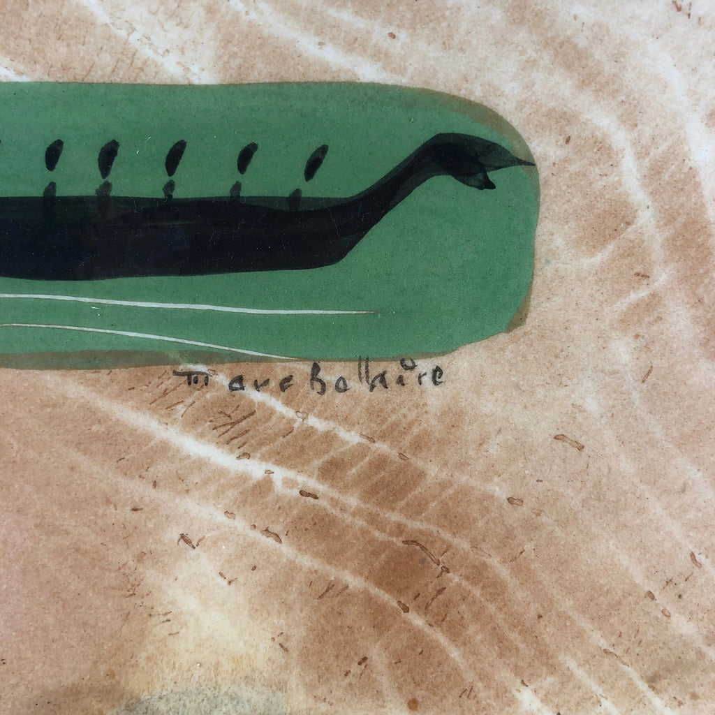 Vintage Mid Century Modern Largest Marc Bellaire “Friendly Island” Platter