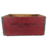 Vintage Red Vita-Pakt Products Co. Crate