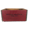 Vintage Red Vita-Pakt Products Co. Crate