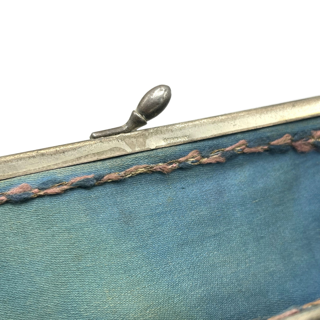 Antique Floral Victorian Beaded Purse