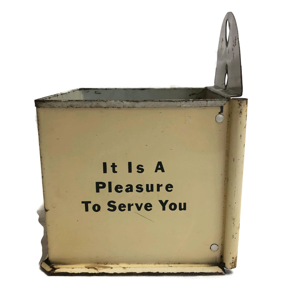 Vintage 1930’s Ice Cream Cone Dispenser Tin Litho