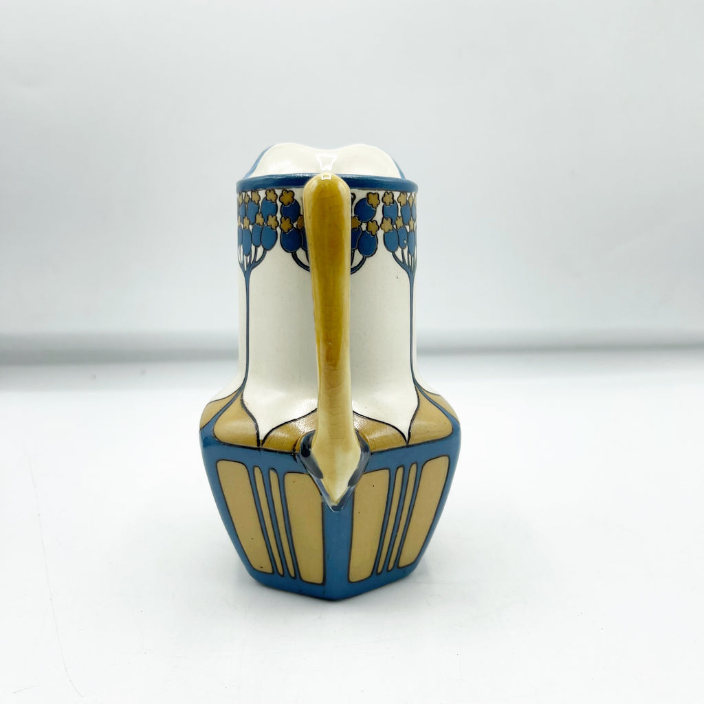 Vintage Rare Mettlach Cream & Sugar Set