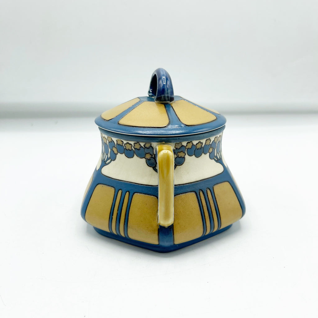 Vintage Rare Mettlach Cream & Sugar Set