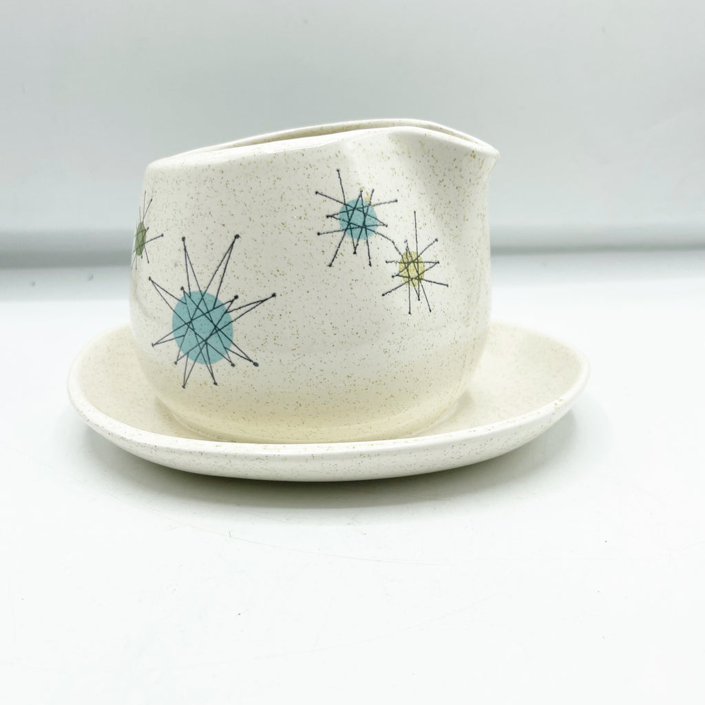 Vintage Franciscan Starburst Gravy Boat