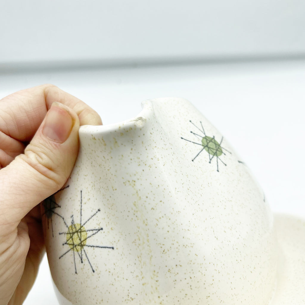 Vintage Franciscan Starburst Gravy Boat