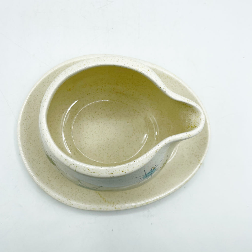 Vintage Franciscan Starburst Gravy Boat
